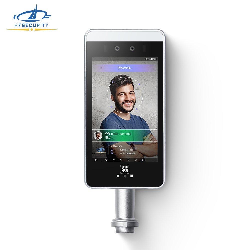 HFSecurity RA08 Face Recognition Card Reader Systems Android OS Newest Door QR Code Scan Access Control