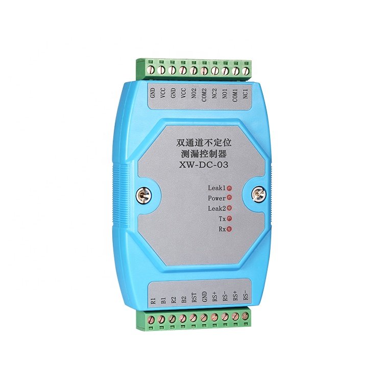 Water Leak Sensor Detector RS485 Two Channel Water Flood Leak Alarm System