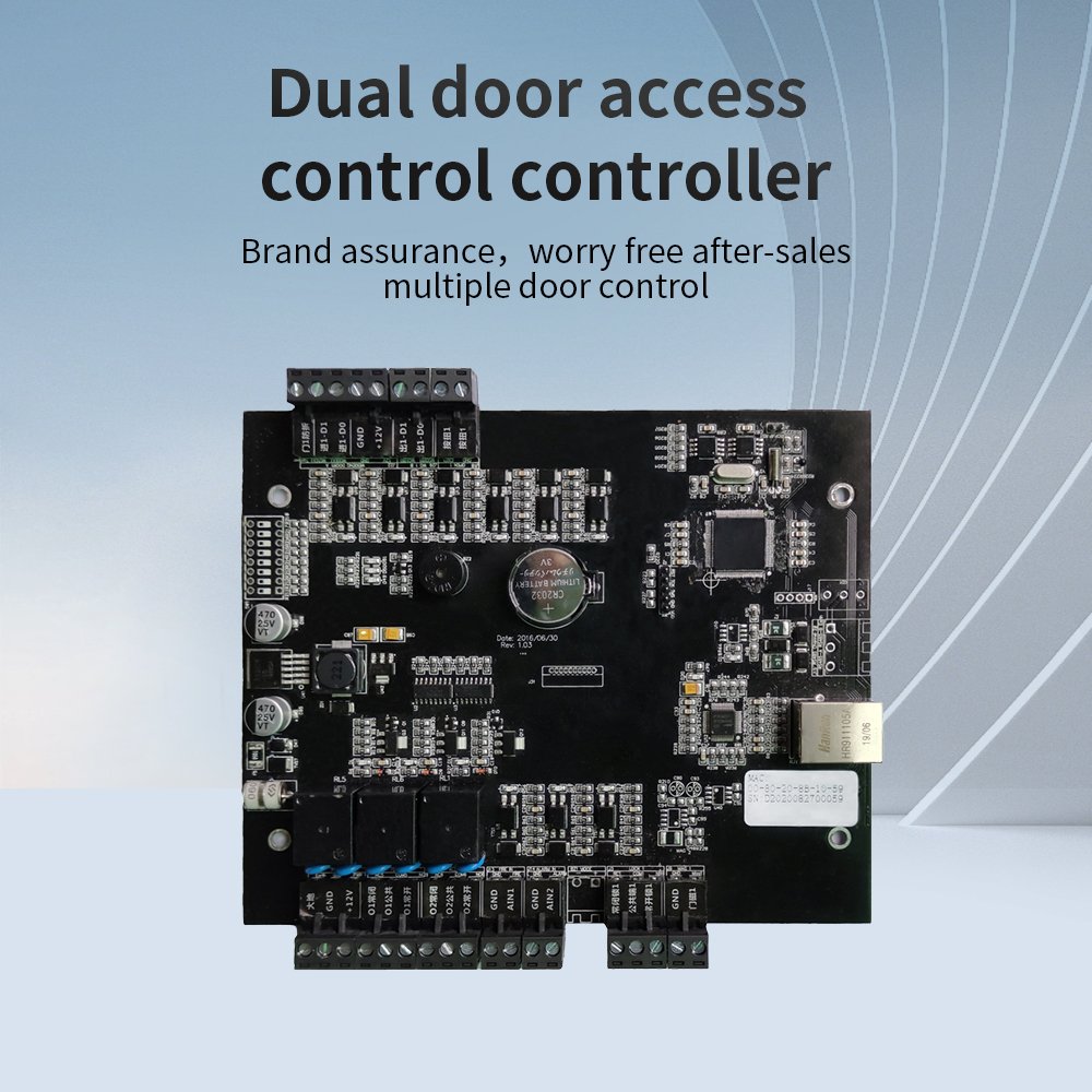 FFi DC01 Single Door Access Controller Network Wiegand 26/34 Reading Head Car Fire Alarm