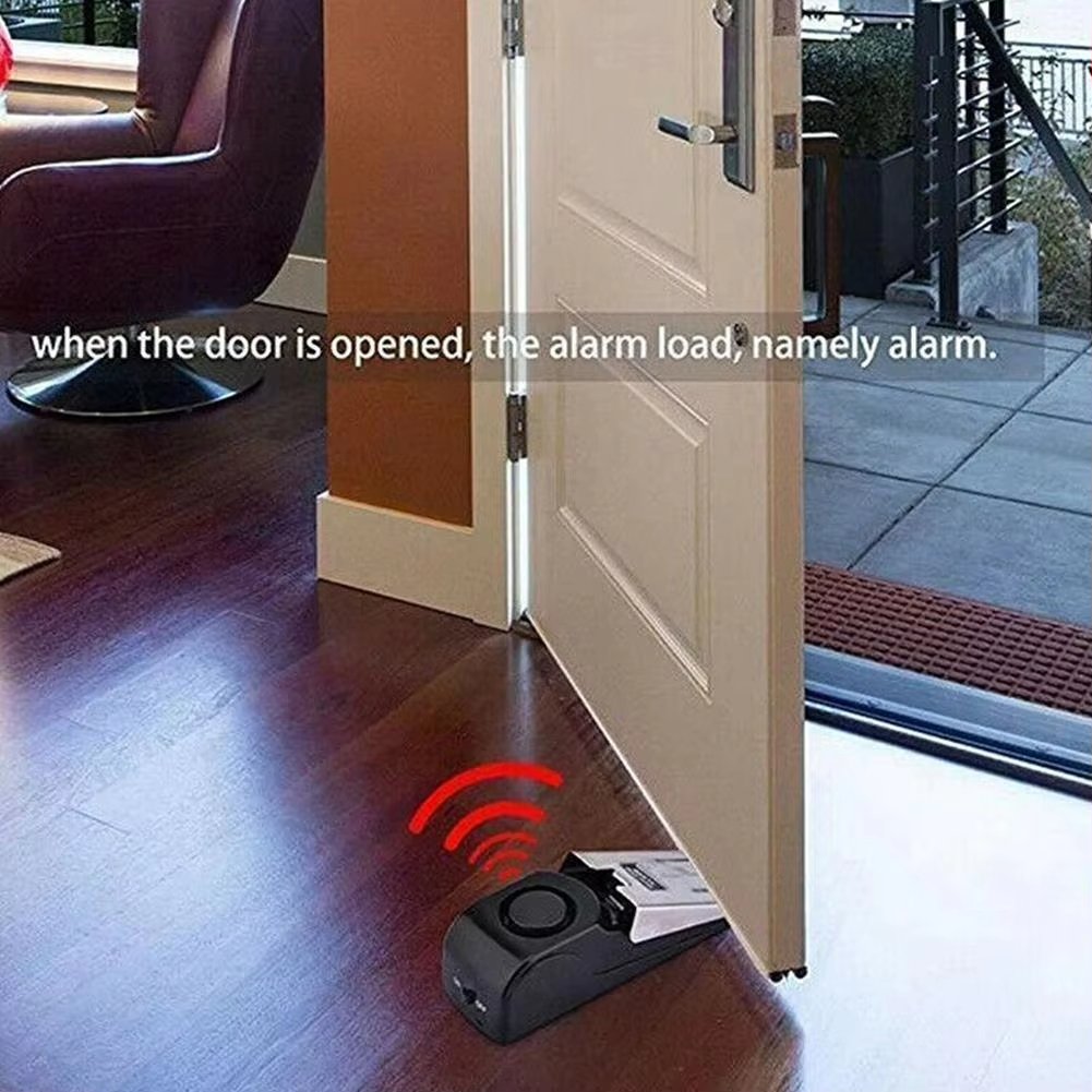 120 DB Anti-theft Burglar Stop System Security Home Alarm System Door Block Blocking Home Wedge Stopper Shaped Safety Stop