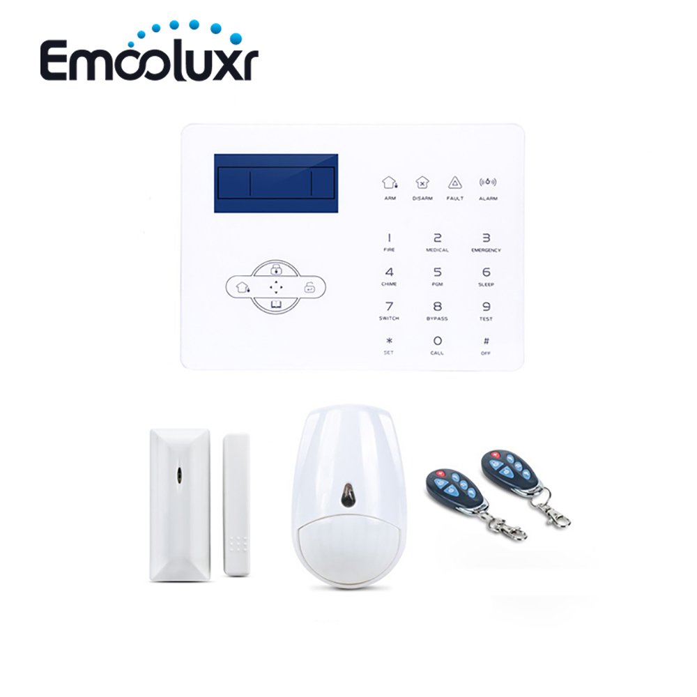 433mhz 868mhz Focus wireless home alarm system ST-IIIB GSM PSTN 110dB French English Voice App Control for prevent burglar theft