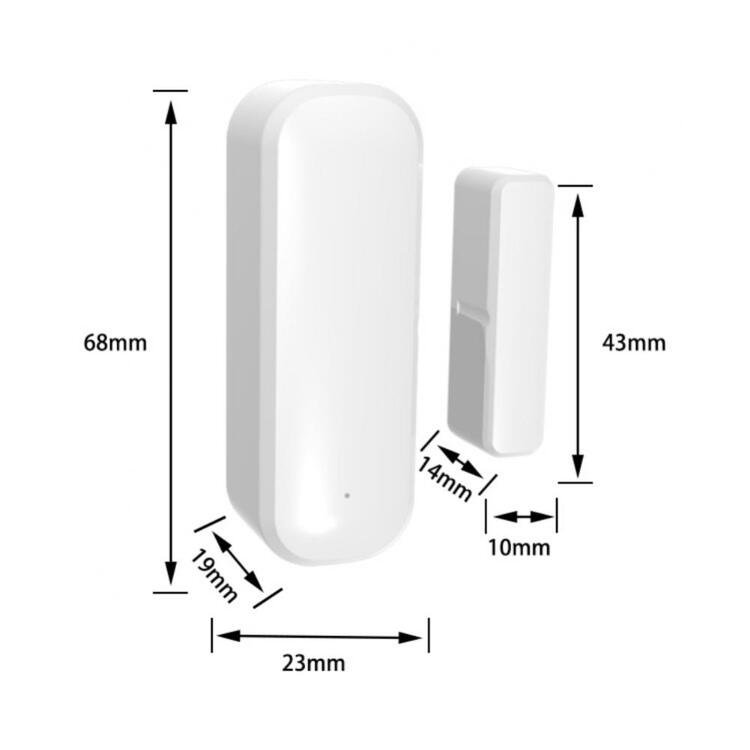 Tuya Wifi Alarm System Door Window Sensors Door And Window Sens Alarm System