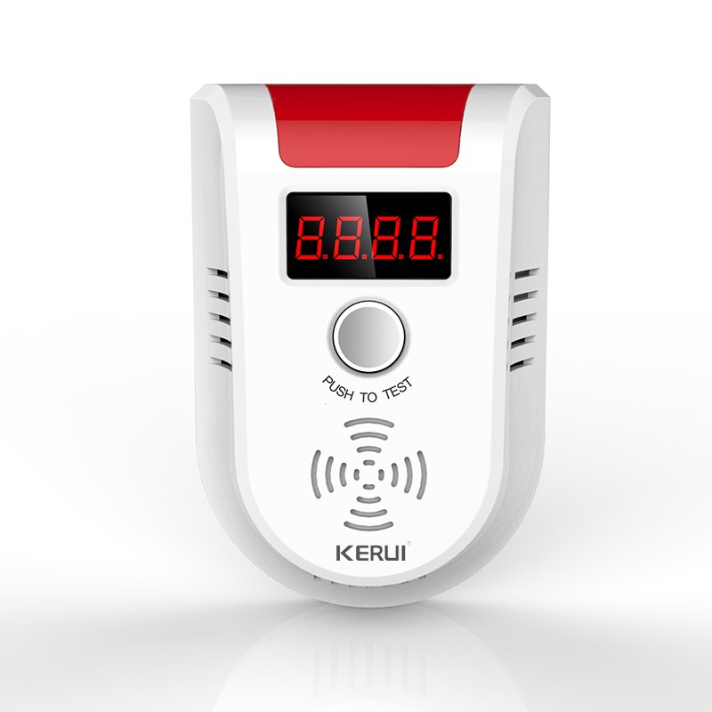 Security Alarm System Gas Leak Detecteur Flash Alarmas Gas Detector For Home