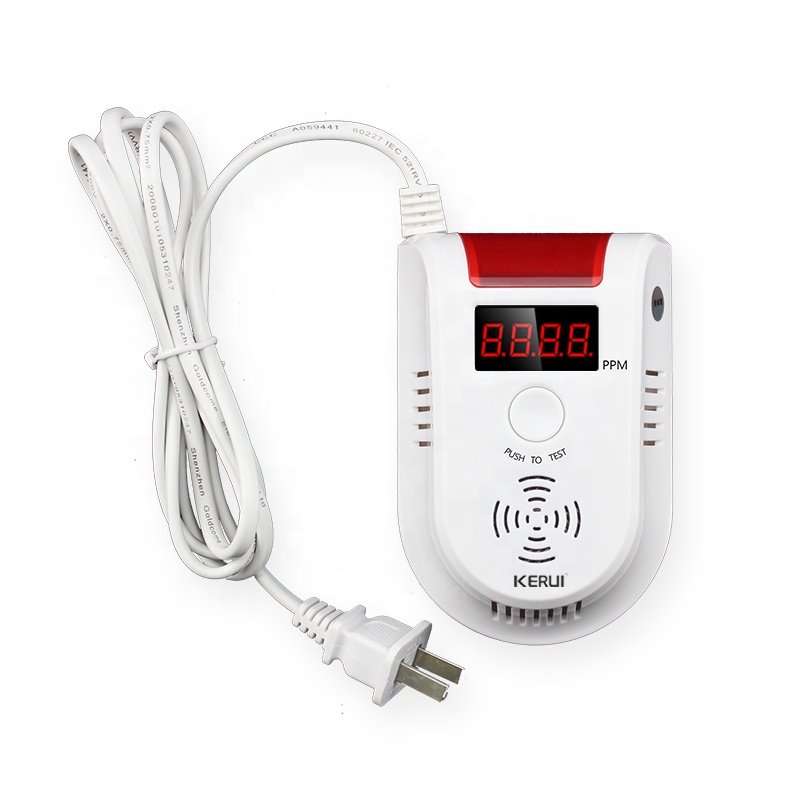 Security Alarm System Gas Leak Detecteur Flash Alarmas Gas Detector For Home
