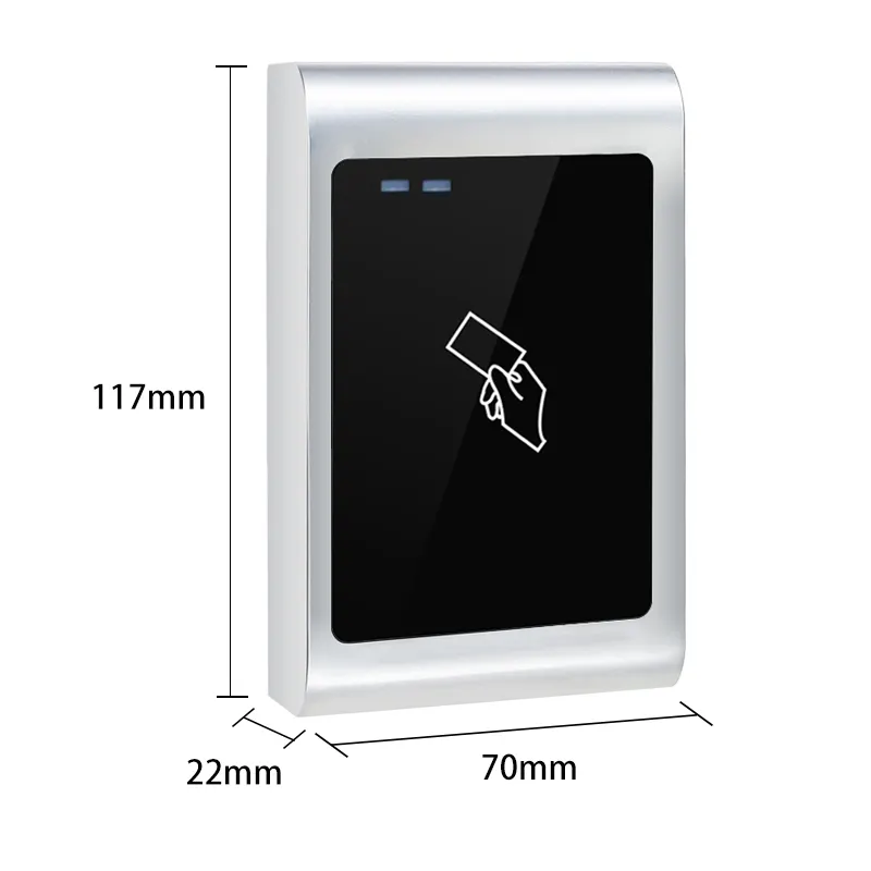 Secukey S13 Waterproof IP66 Tuya Smart Access Control System Standalone access control 125KHz RFID Card Reader with Wiegand