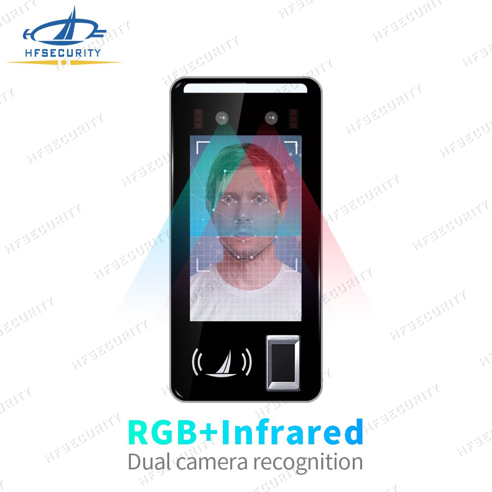 HFSecurity FR05 Android 11.0 Biometric AI 3D Face Recognition Wiegand Device Access Control System with Free Software
