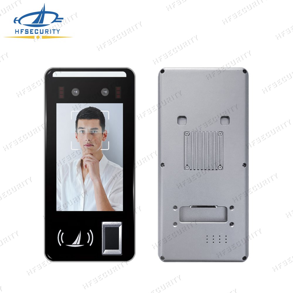 HFSecurity FR05 Android 11.0 Biometric AI 3D Face Recognition Wiegand Device Access Control System with Free Software