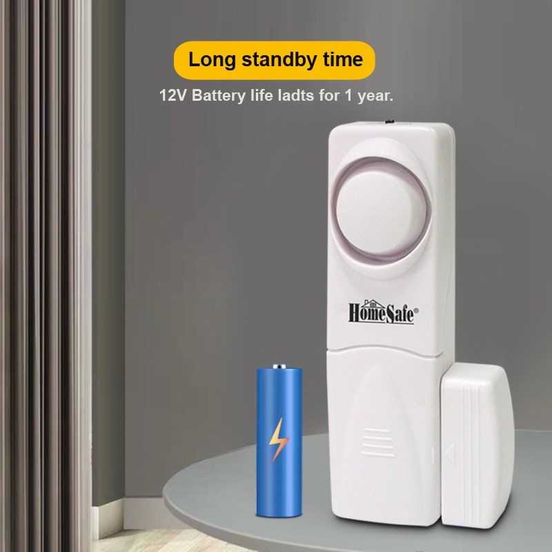 Burglar Alarm 120DB Wireless Sensor Door Window Alarm for house