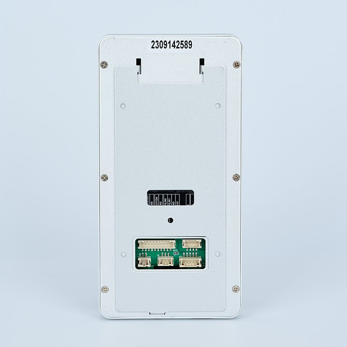 4.3 inch visitor management qr code access controlling dynamic finger and face recognize employee time attendance machine