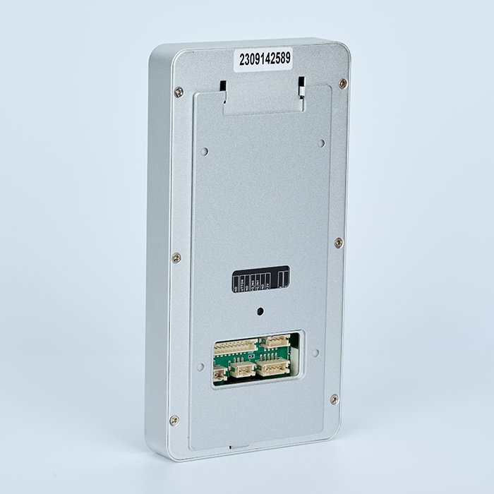 4.3 inch visitor management qr code access controlling dynamic finger and face recognize employee time attendance machine