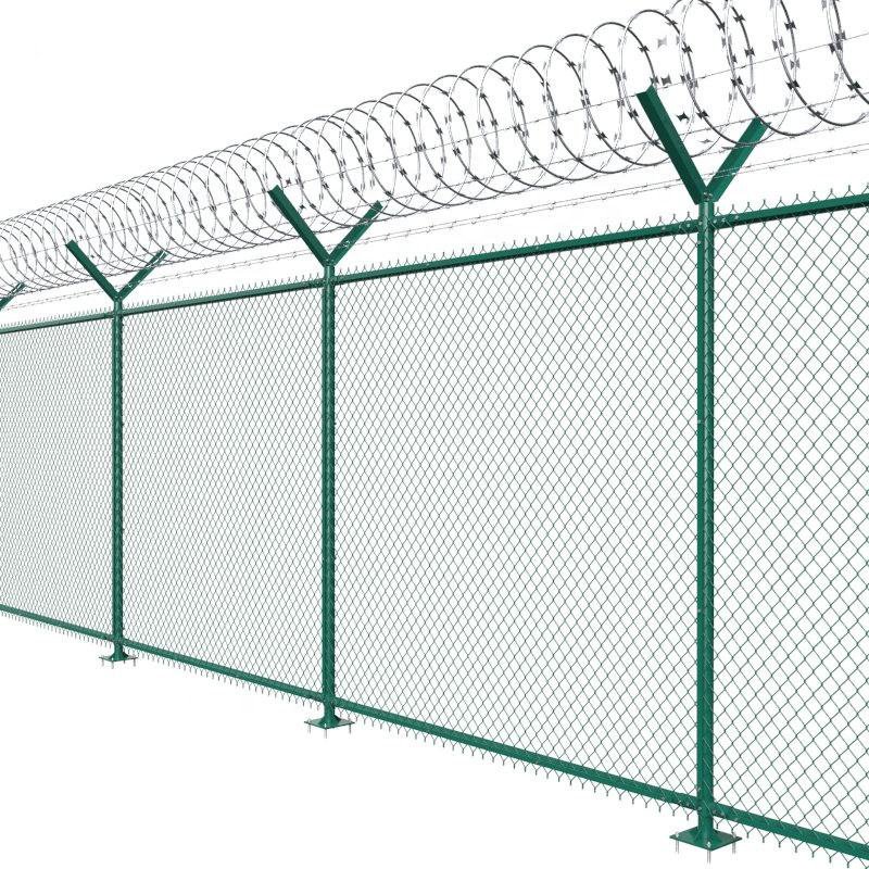 Kazakhstan Frontierr Perimeter Security Intrusion Detection Fence Alarm System