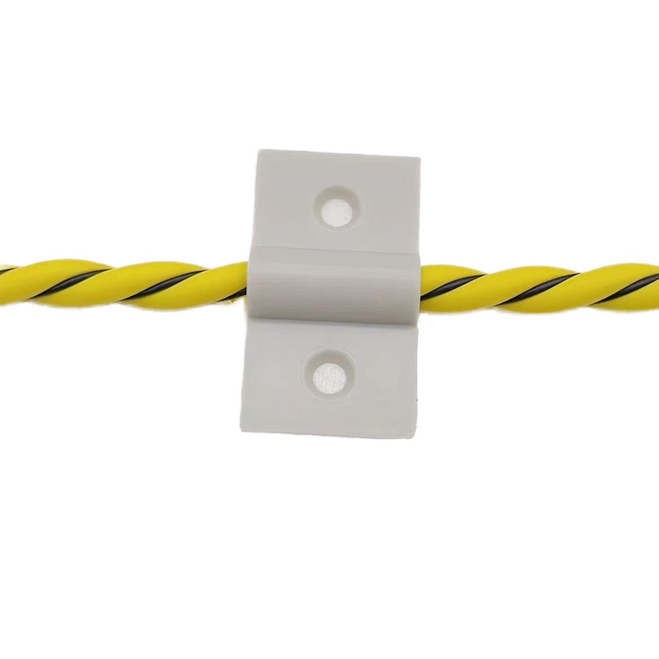 Water Leak Detection Cable Fixing Clip with Ground Sticker Electric Wire Adhesive for Fixing Leak Sensing Cable Alarm Systems