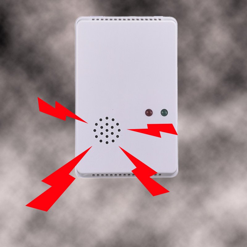 Hot Selling Natural Safety Monitoring System Household Combustible Gas Alarm