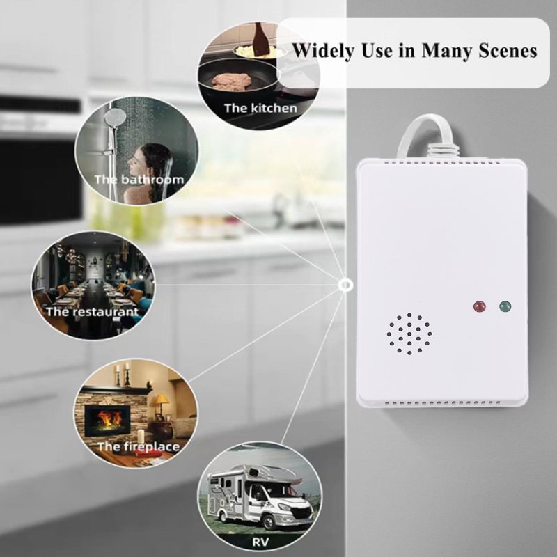 Hot Selling Natural Safety Monitoring System Household Combustible Gas Alarm