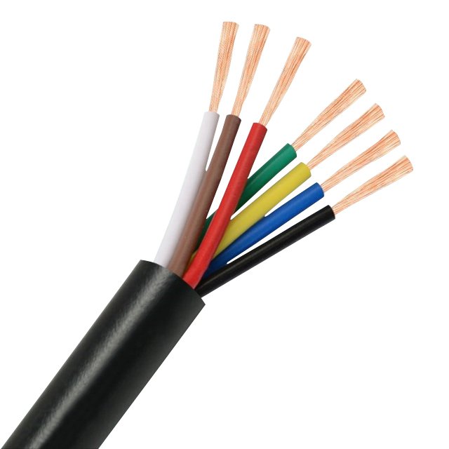 Factory Price 7 core 1.5mm Copper Core PVC Insulated Flexible Cable for Burglar Alarm System Mechanical Equipment Control Cable