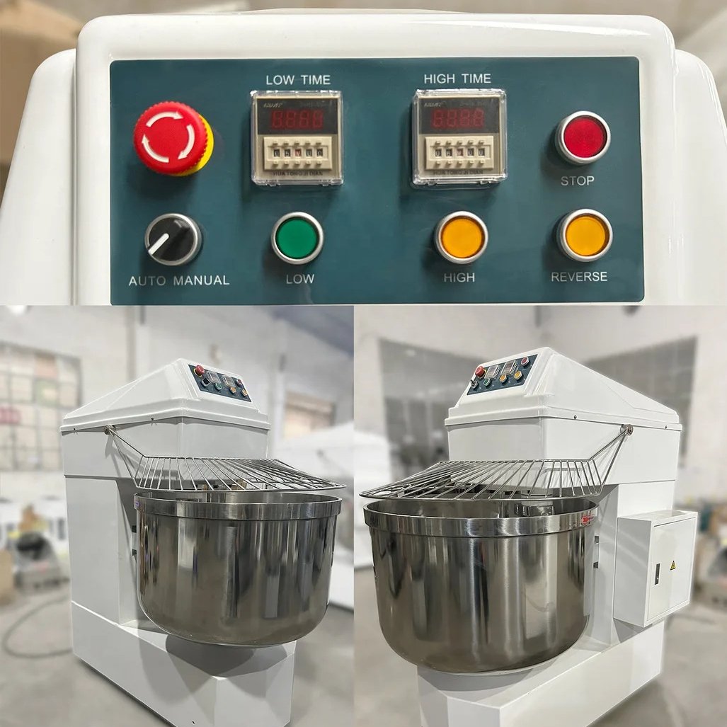 Mixer Heavy Duty 40L 10kg 15 KG 30KG 250 Liter Used Commercial flour Mix Machine