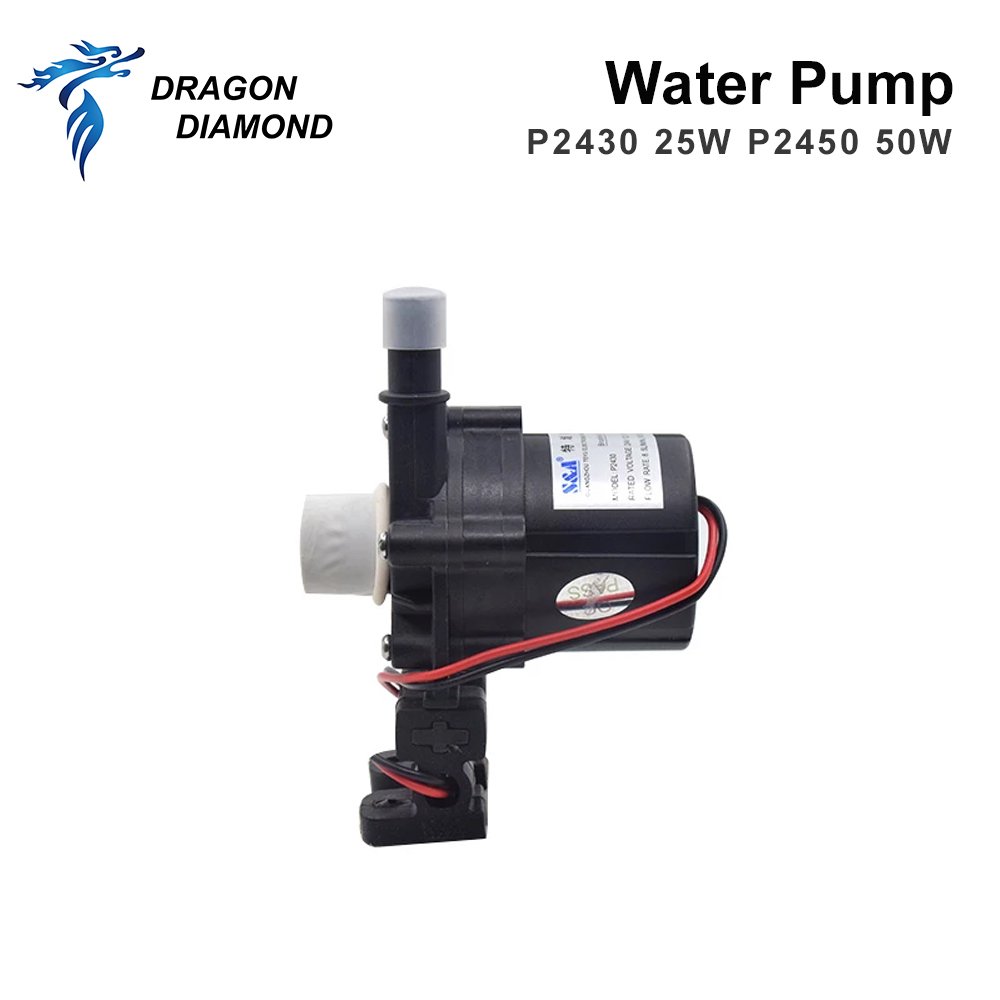 Dragon Diamond Water Pump 25W 50W P2430 P2450 For S&A Industrial Water Chiller CW3000 CW5000 CW5200 series laser cut machine