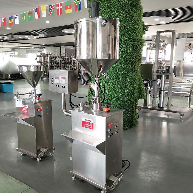 Automatic Viscous Hot Candle Heating Filling Machine Thick Paste Hair Wax Making Machine For Hair Wax Filling Production Line