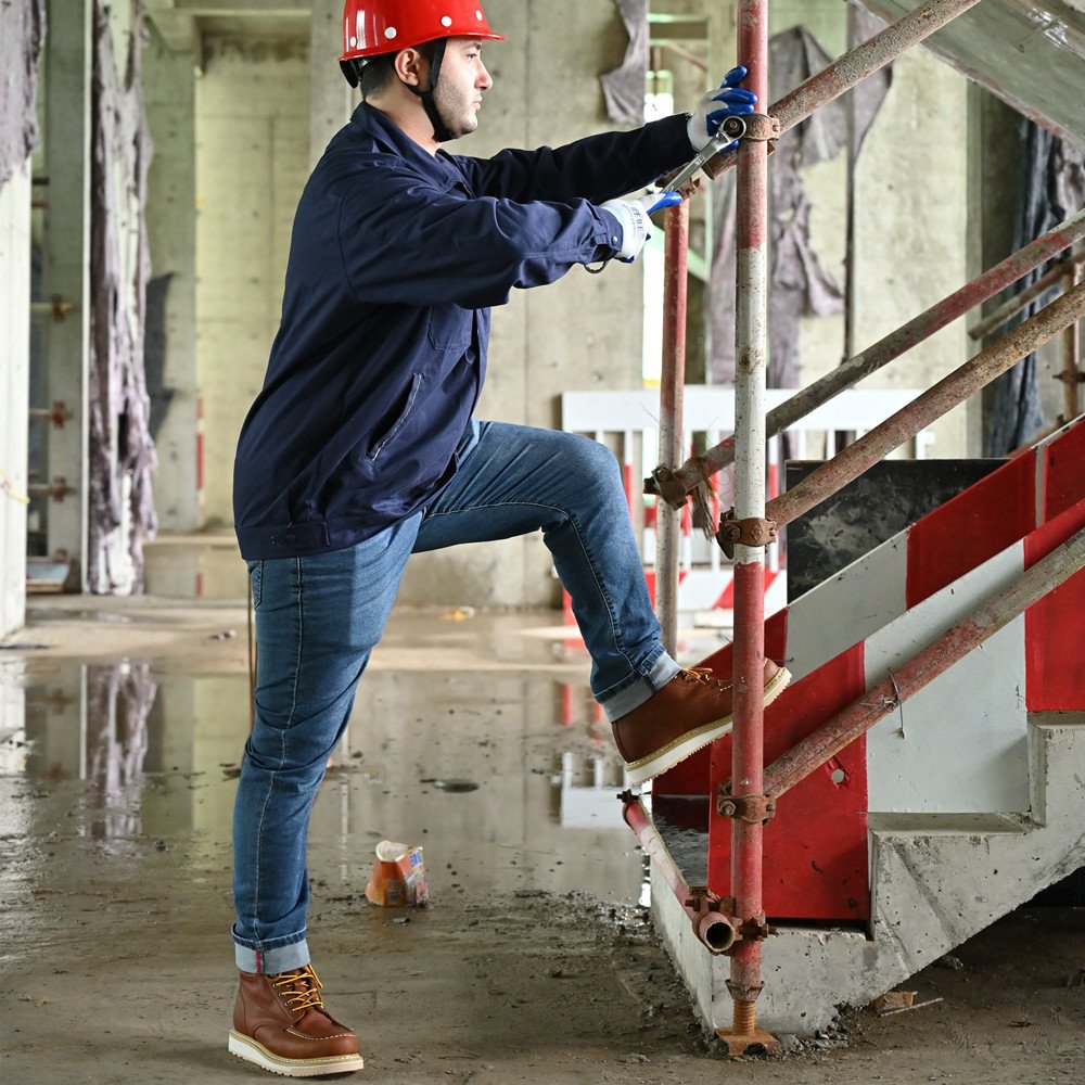 Factory Price Work Boots Goodyear Welt Water Resistant Anti Slip Safety Shoes For New Design of Safety Wear