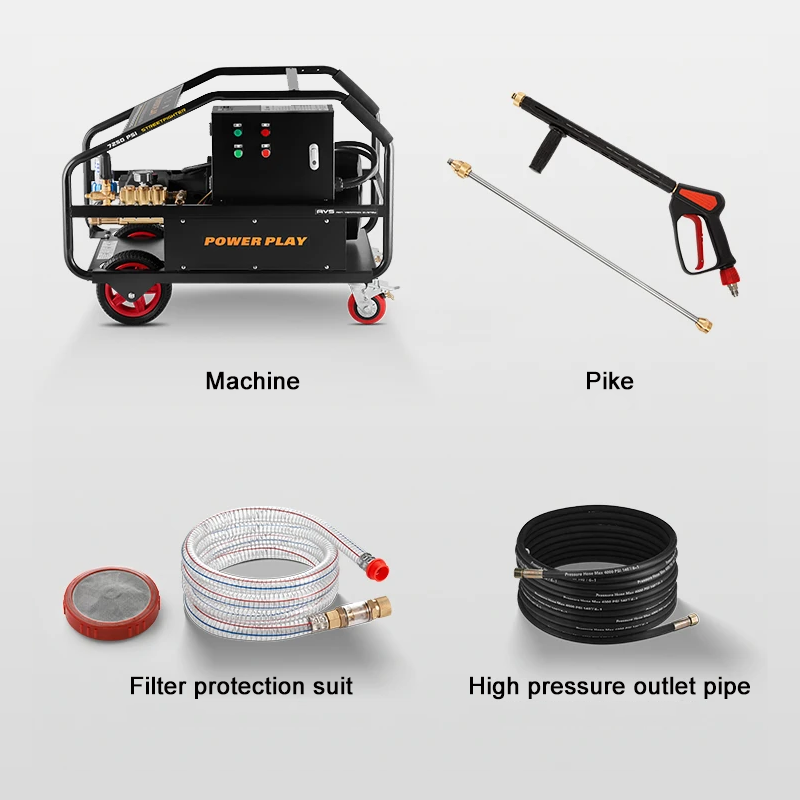 Product Commercial Electric Power Water Car Wash High Automatic Pressure Washer Machine Jet Cleaner 350bar 1500W 2023 New 230