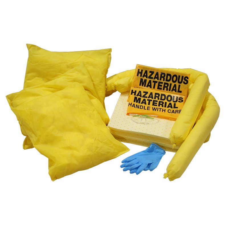 Chemical oil spill control spill kit safety emergency kit