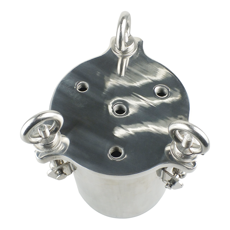 2L 304 Glue Dispensing Pressure Tank Stainless Steel Water Tank Pressure Barrel Glue Pressure Barrel