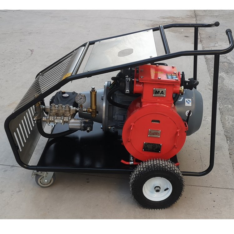 Explosion-proof 600V 60Hz 2900Psi 200bar 7.5kw 15LPM Customized Electric High Pressure Washer Cleaning Machine Water Jet Cleaner