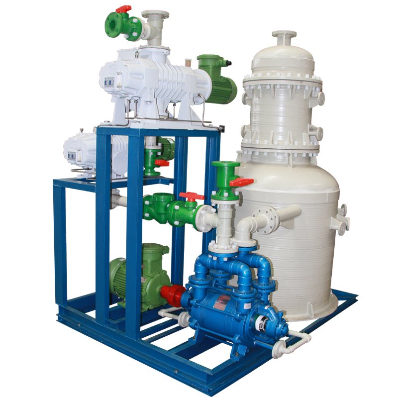 Xinanjiang Product Used For Pumping Air Corrosive Gas Without Solid Particles JZJS Series Roots Water-Ring Vacuum Unit Set
