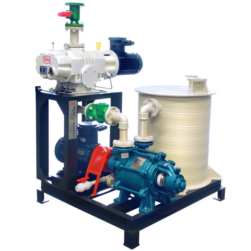 Xinanjiang Product Used For Pumping Air Corrosive Gas Without Solid Particles JZJS Series Roots Water-Ring Vacuum Unit Set