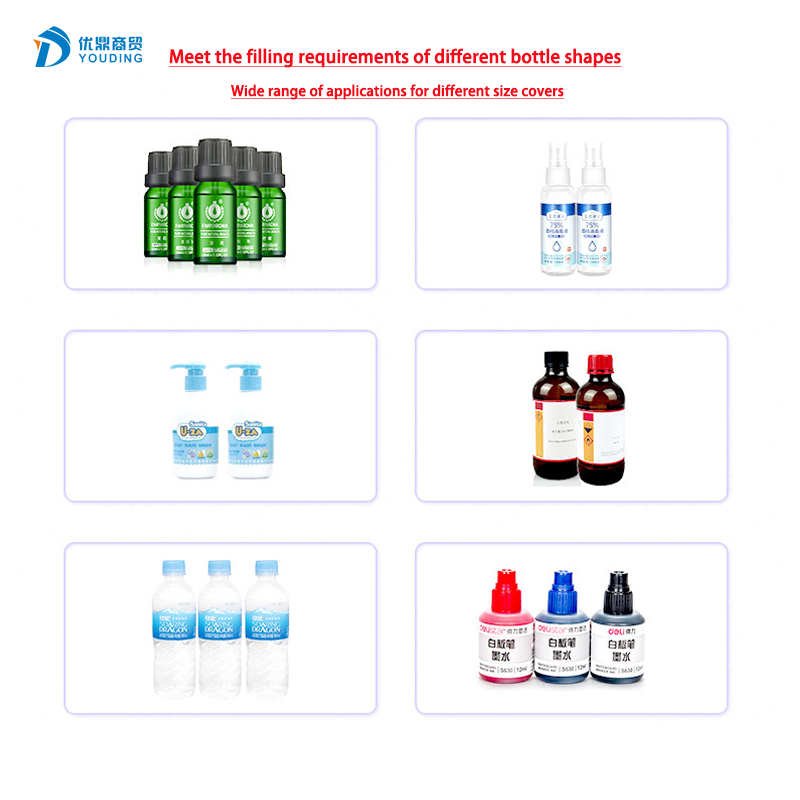 Automatic peristaltic pump filling machine mineral water juice liquid beverage filling production line
