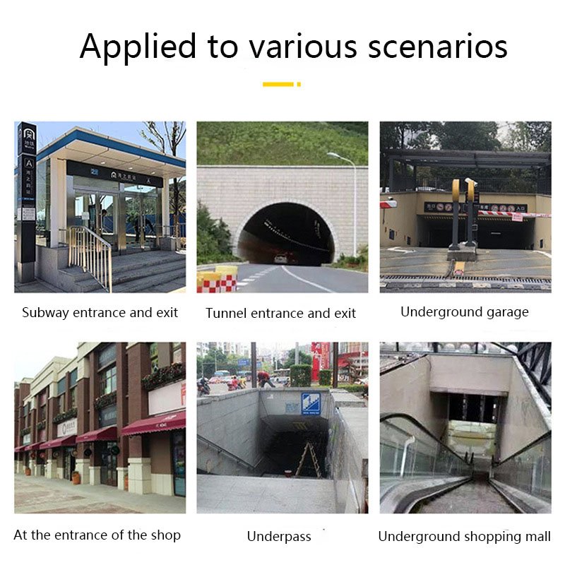 Emergency Safety Supplies Aluminum Flood Barrier Door Protection Baffle Water Control Flood Situation Flood Barrier For Door