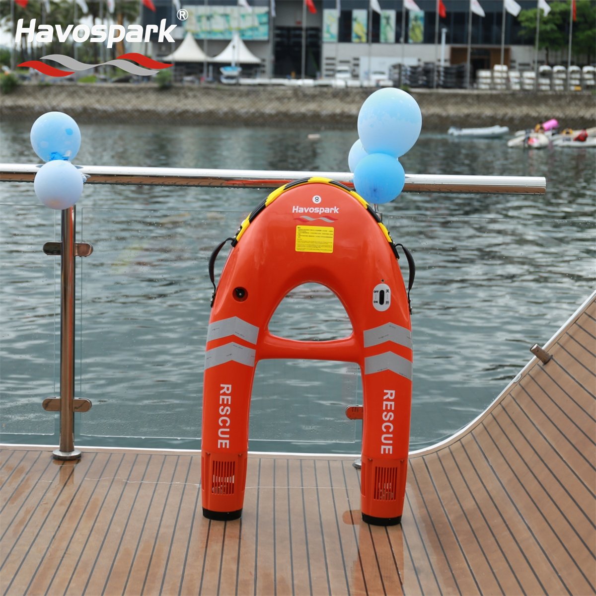 Sea Life Saving Remote Control Water Rescue Craft Life Saving Tool Lifebuoy for Boat