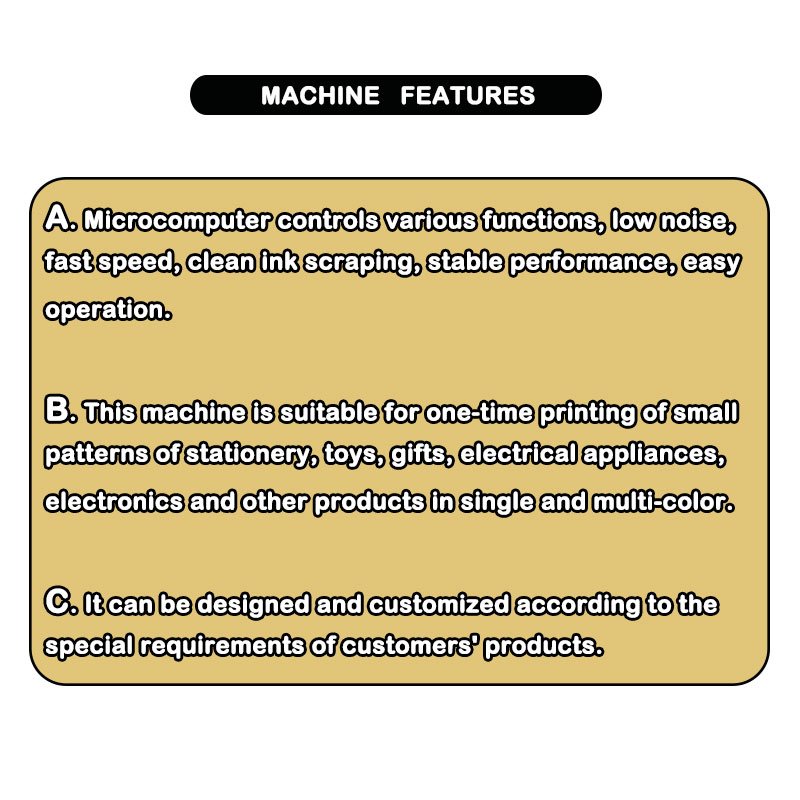 WINNEO Pad Printing Machine 1 Color for T-shirt Fabric Pen Lighter Water Toys Sd Card Electronic Equipment Needle