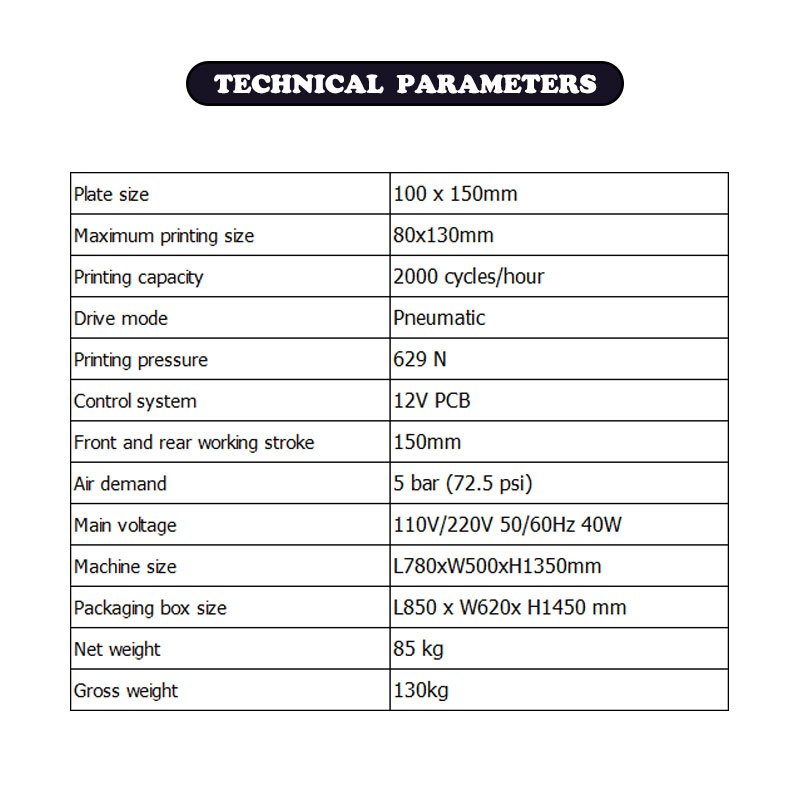 WINNEO Pad Printing Machine 1 Color for T-shirt Fabric Pen Lighter Water Toys Sd Card Electronic Equipment Needle