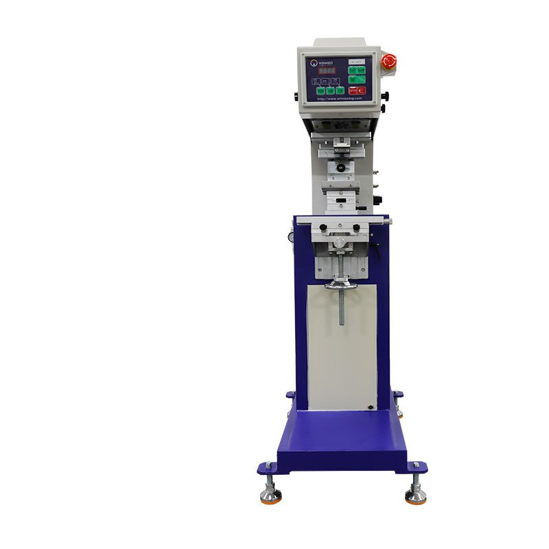 WINNEO Pad Printing Machine 1 Color for T-shirt Fabric Pen Lighter Water Toys Sd Card Electronic Equipment Needle