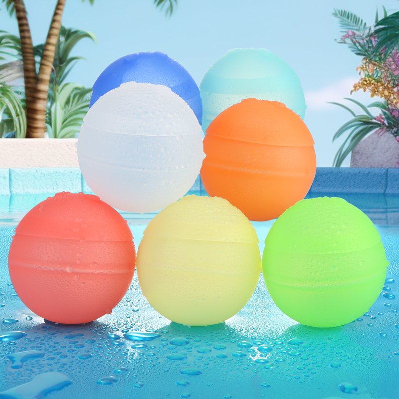 Hot Selling Trending New Arrival 2024 Kid Summer Toy Close Self Sealing Quick Fill Bath Bombs Silicone Reusable Water Balloons