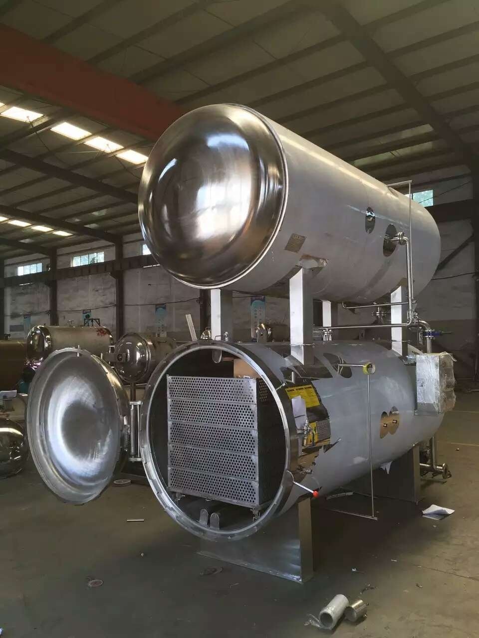 high pressure processing food sterilizer retort machine