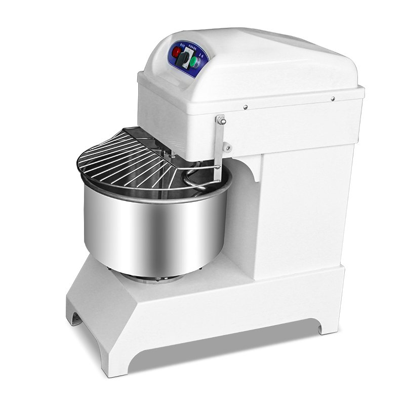 Quite Noise Automatic Single Phase For Commercial Bakery With Safety Cover Big Stand Spiral 50kg Dough Mixer Italian