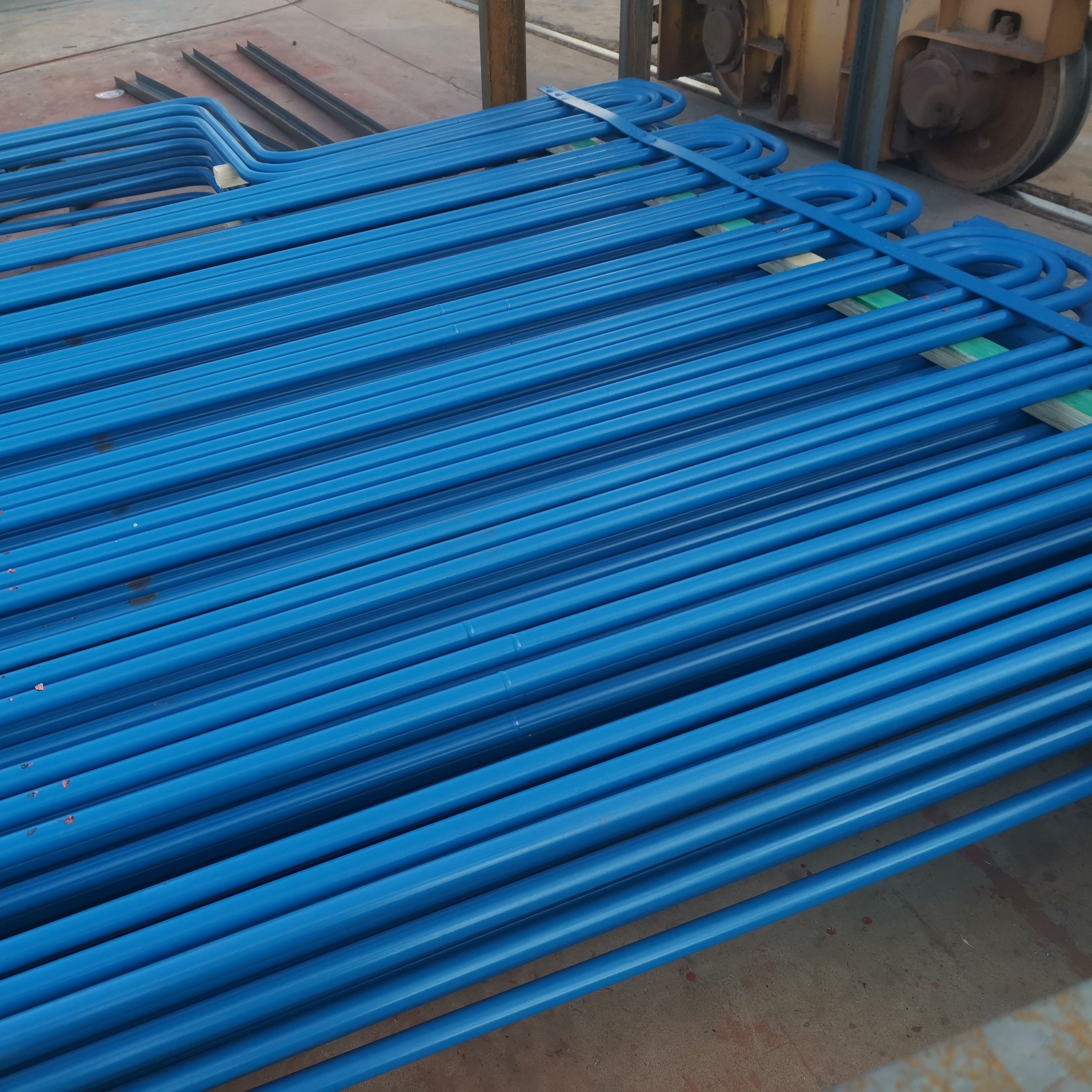 Energy Saving Steam Boiler Superheater And Reheater In Painted Color ASME Standard