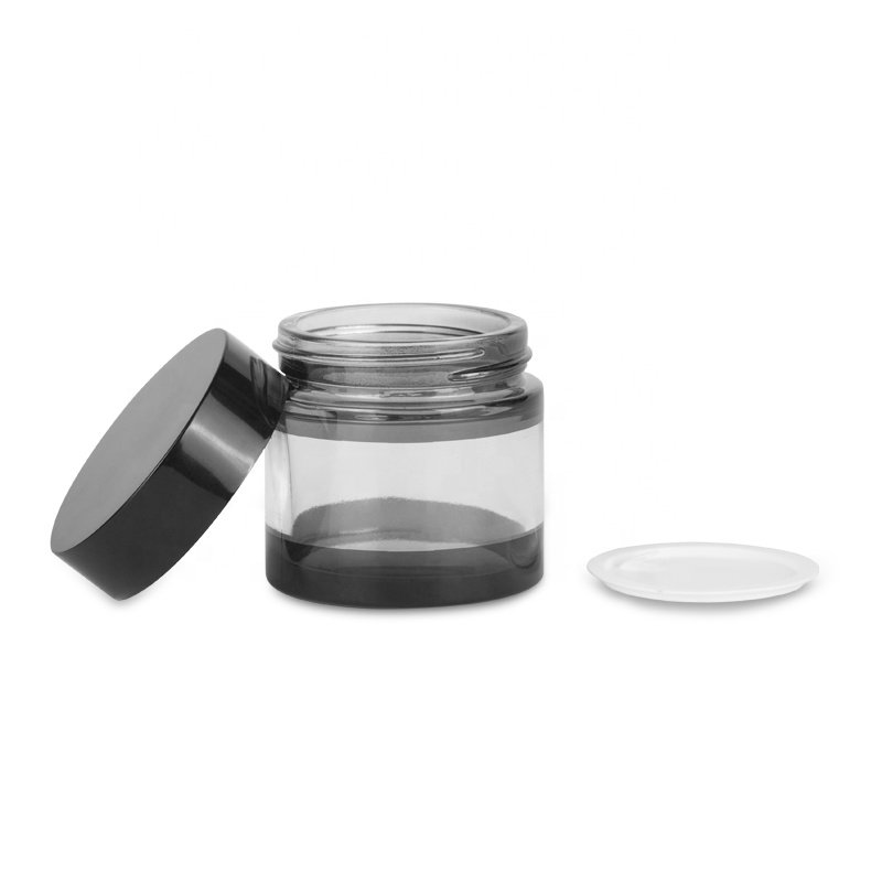 5ml 7ml 9ml Luxury Environmental Protection Child Proof Wheat Straw Glass Cream Jar Oil Concentrate Container