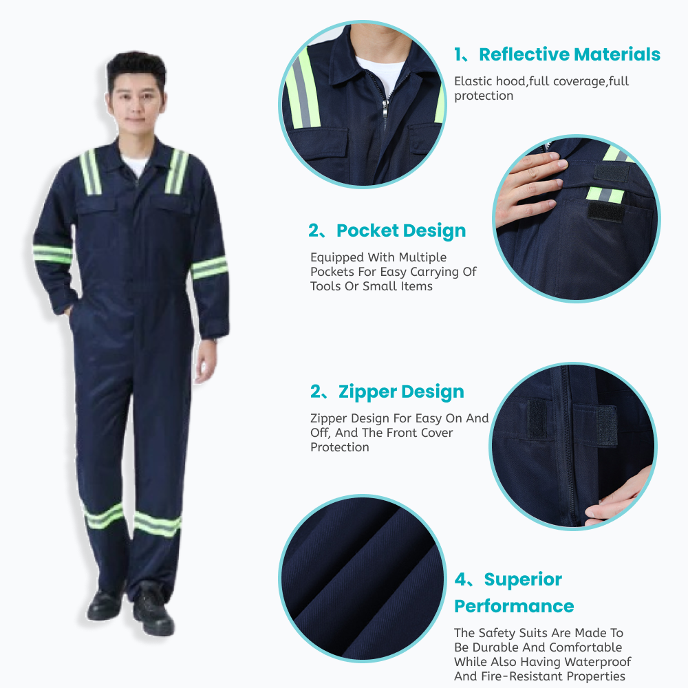 Electric Arc Customized Reflective Chemical Offshore Welding Safety Clothing Wear Wholesale Trousers Winter For Work
