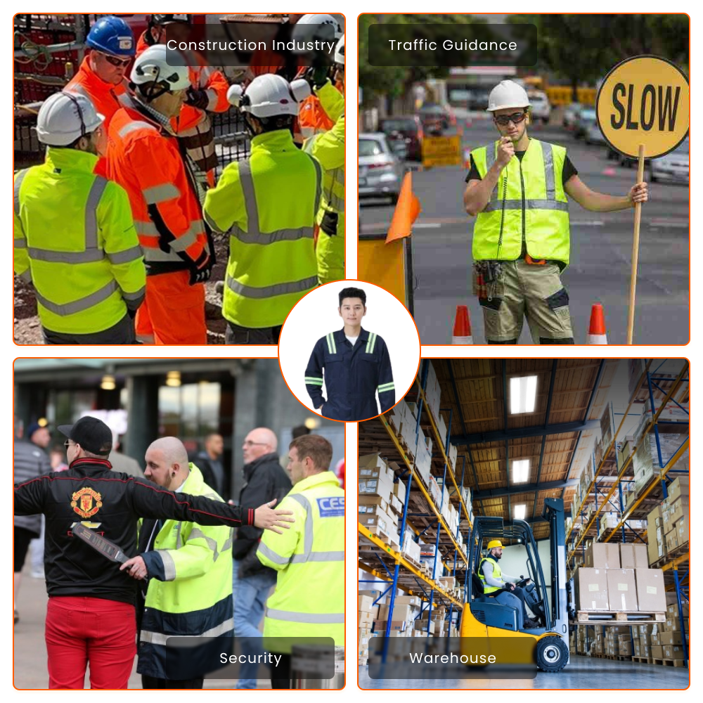 Electric Arc Customized Reflective Chemical Offshore Welding Safety Clothing Wear Wholesale Trousers Winter For Work