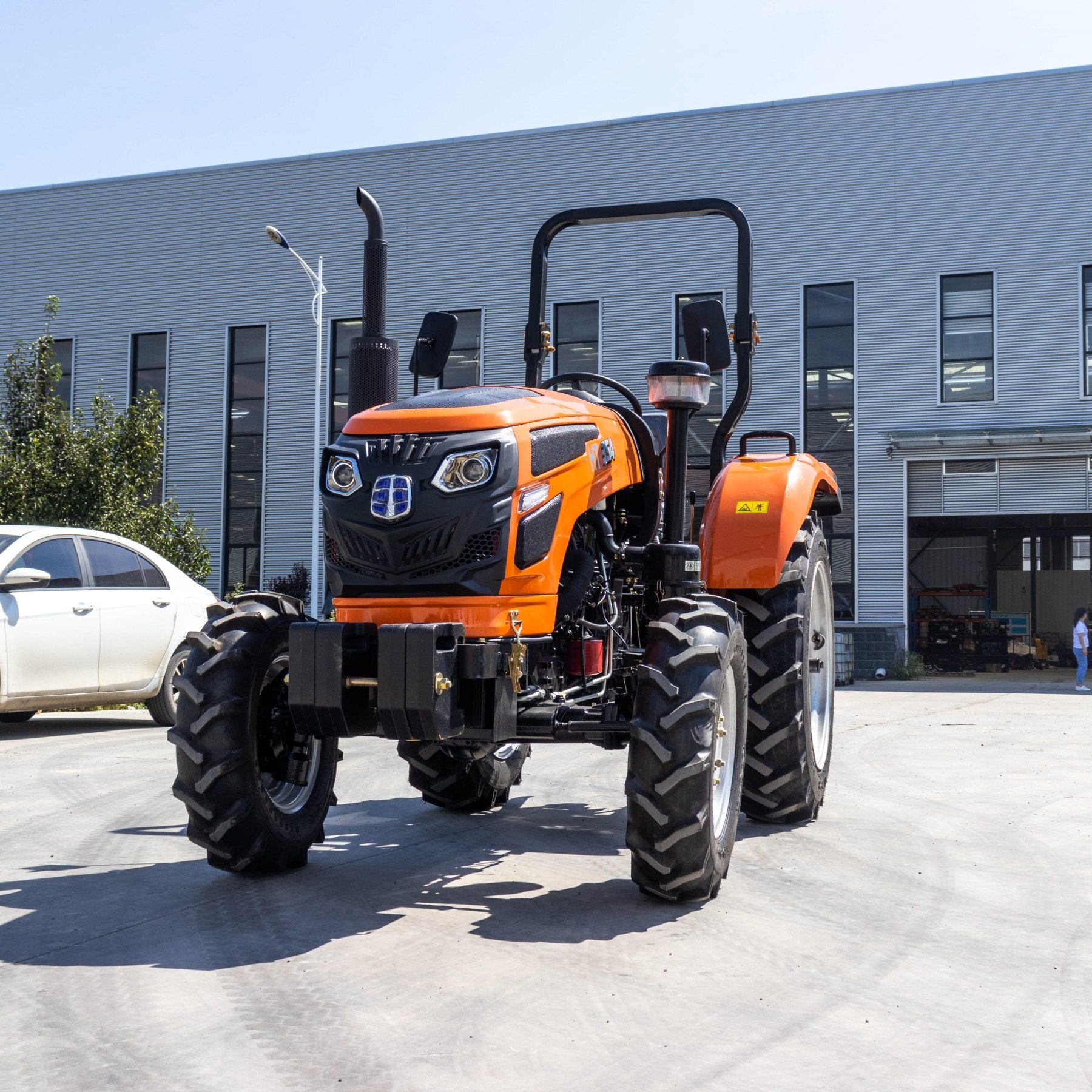 arm tractor with 4x4 wheels with attachments for sale