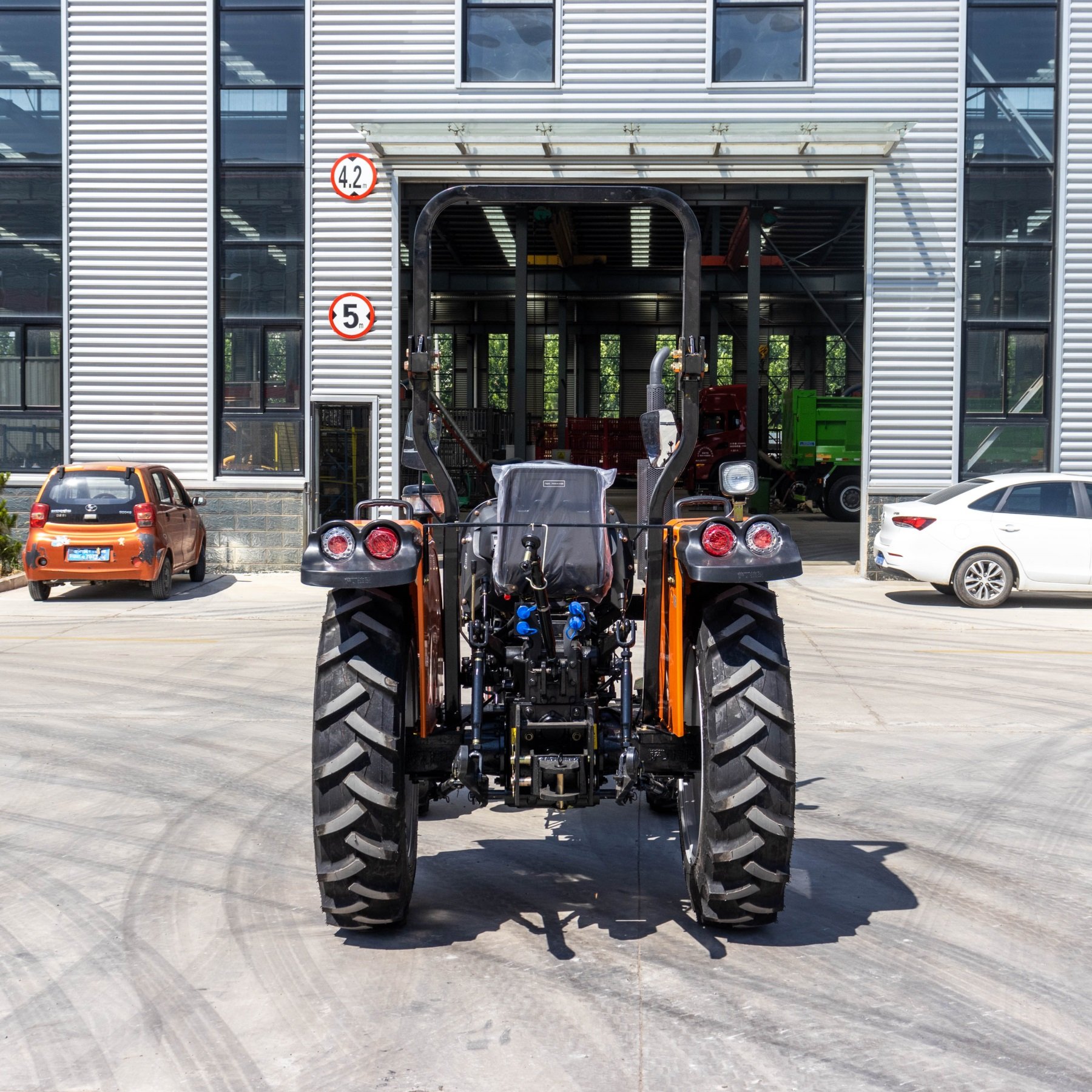 arm tractor with 4x4 wheels with attachments for sale