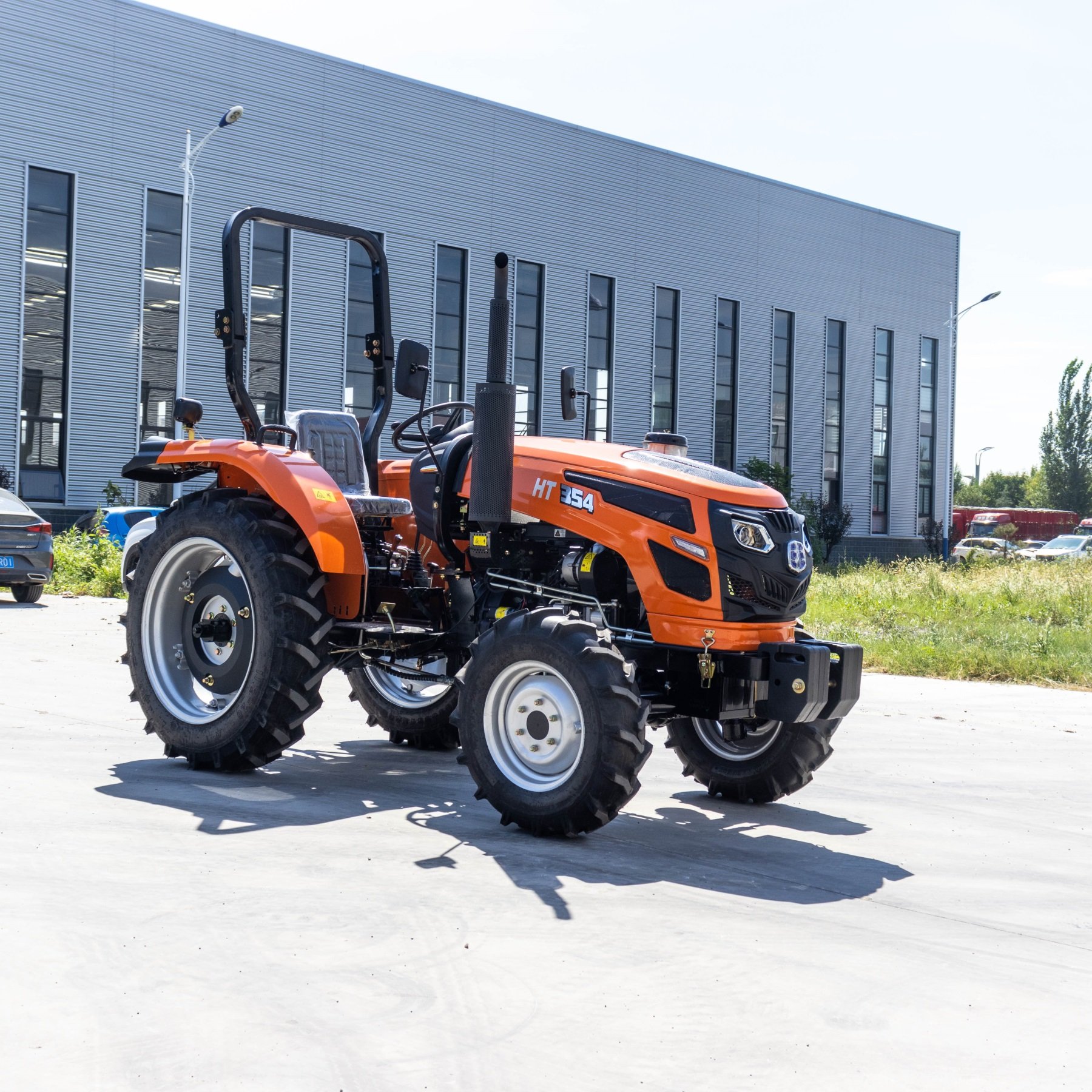 arm tractor with 4x4 wheels with attachments for sale