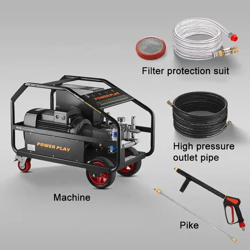 1500W 350bar New Product Factory Price Commercial China Electric Starter Car Wash Machine Petrol High Pressure Washer