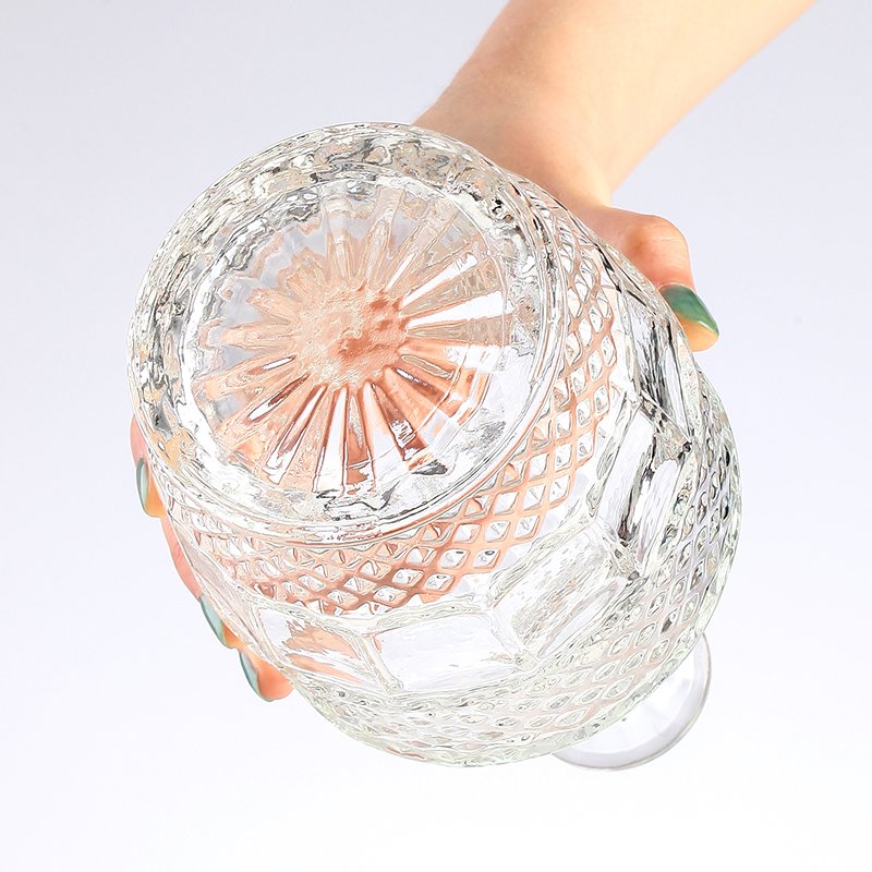 Customized Wholesale Hot Sale New Design 750ml Vodka Whiskey Rum Brandy Alcohol Fruit Wine Glass Bottle with Cap