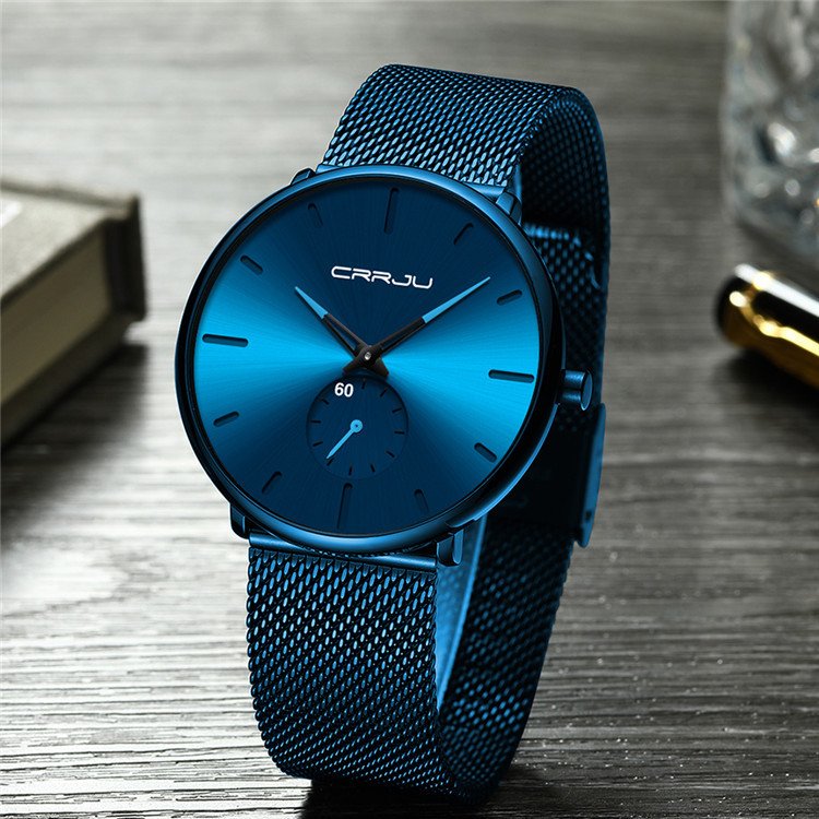 Design Simple Personalized Men Watches Stainless Steel Wristwatches Waterproof Quartz Watch For Men Valentine's Day gift