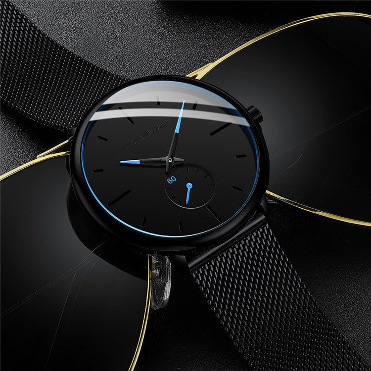 Design Simple Personalized Men Watches Stainless Steel Wristwatches Waterproof Quartz Watch For Men Valentine's Day gift