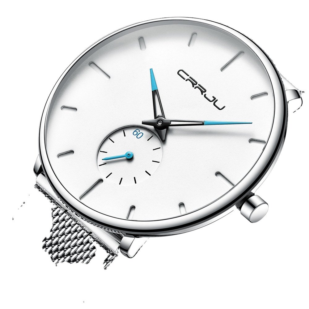 Design Simple Personalized Men Watches Stainless Steel Wristwatches Waterproof Quartz Watch For Men Valentine's Day gift